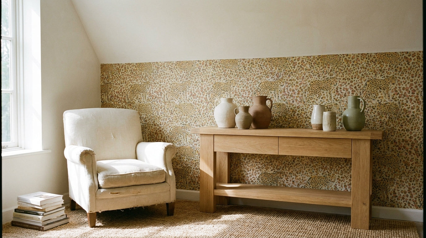 Luxurious Cheetah Print Wallpaper Collection
