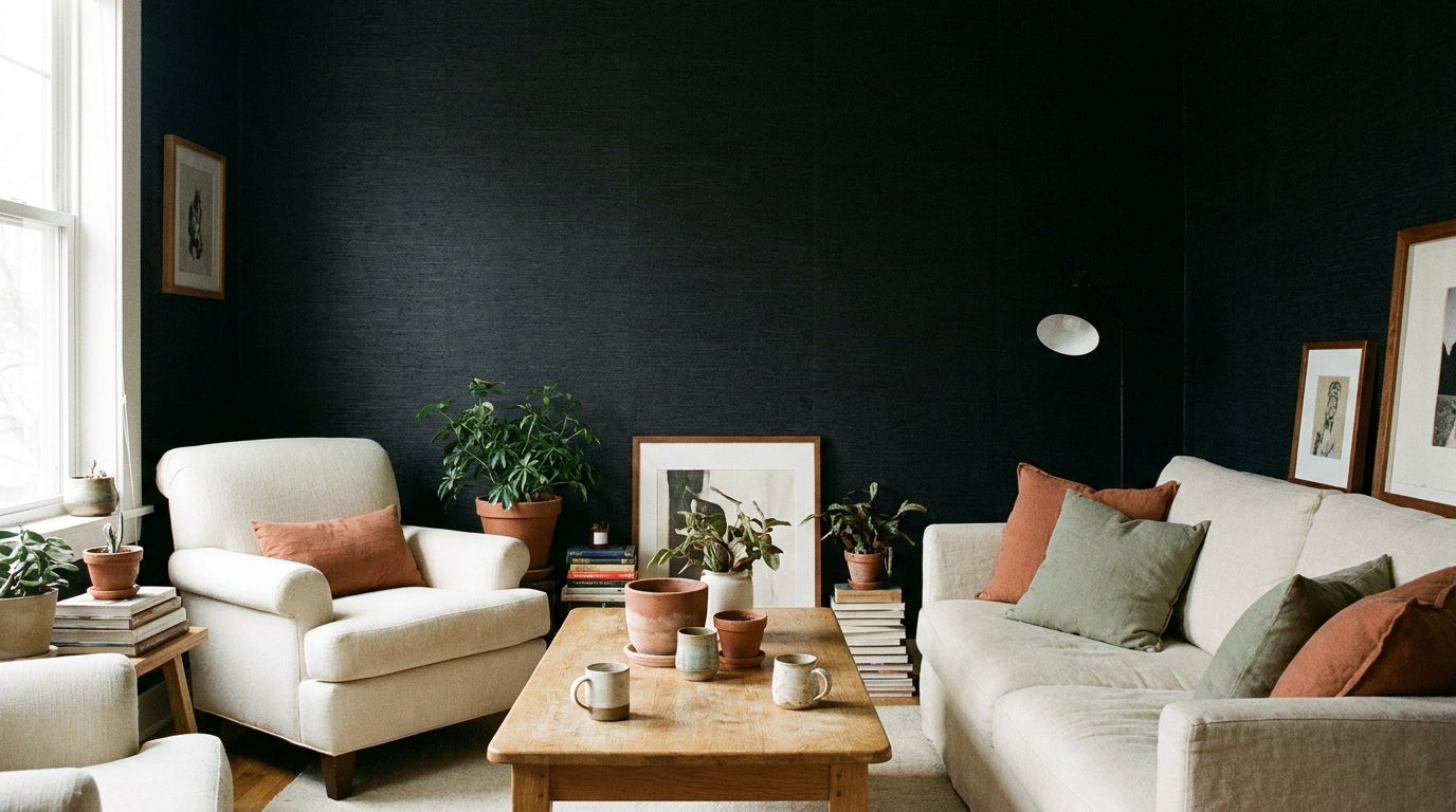 The Bold Black Wallpaper Collection
