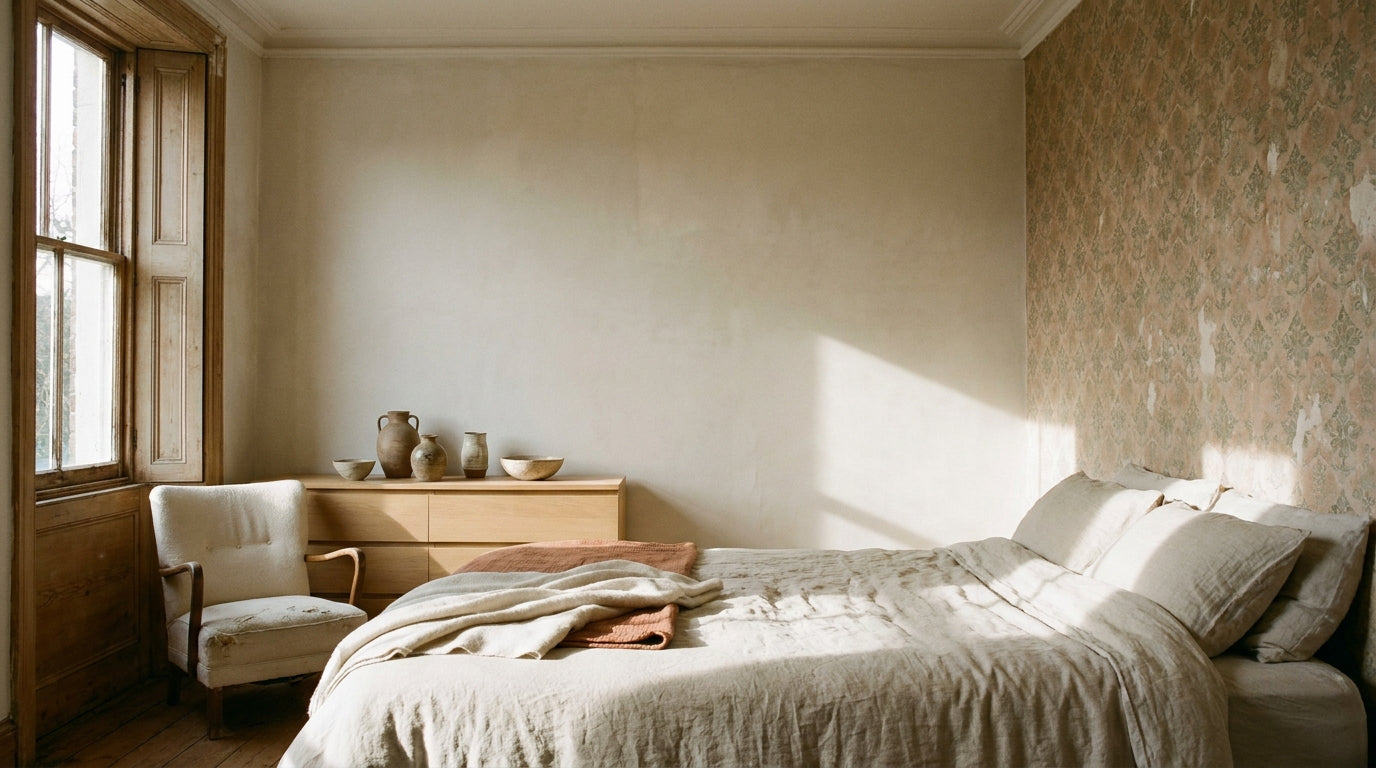 Serene Bedroom Wallpaper & Murals