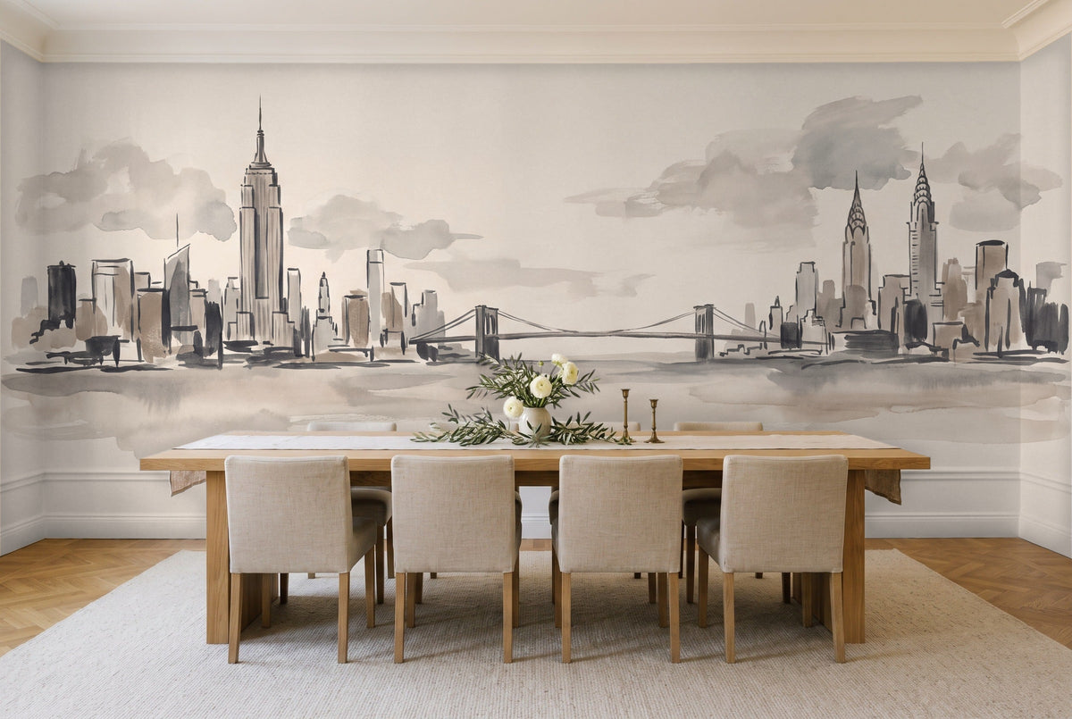 Manhattan, Ink in a dining room