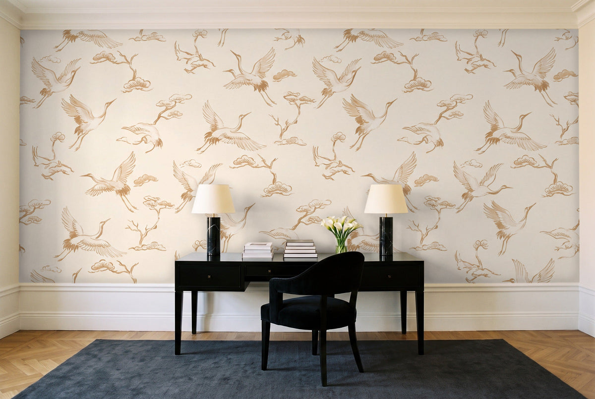 Fledgling, Ivory in a home office