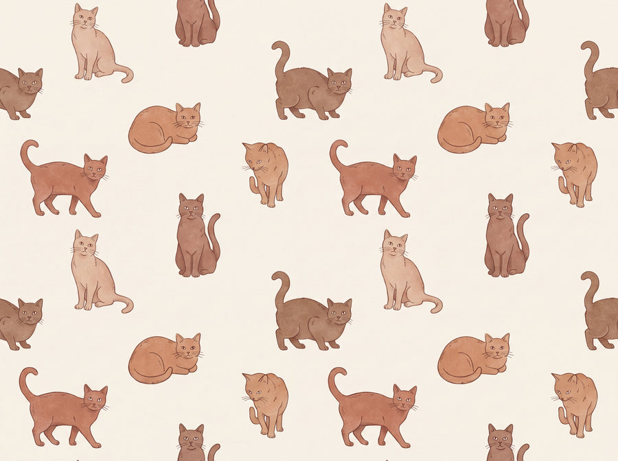 Clay Cat Animal Mural