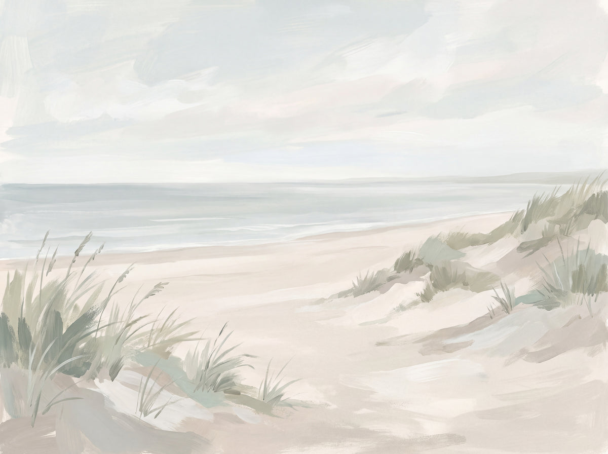 Sage Beach Landscape Mural design