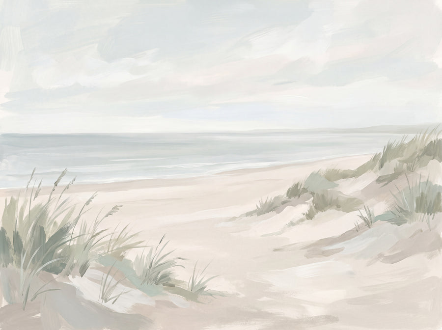 Sage Beach Landscape Mural