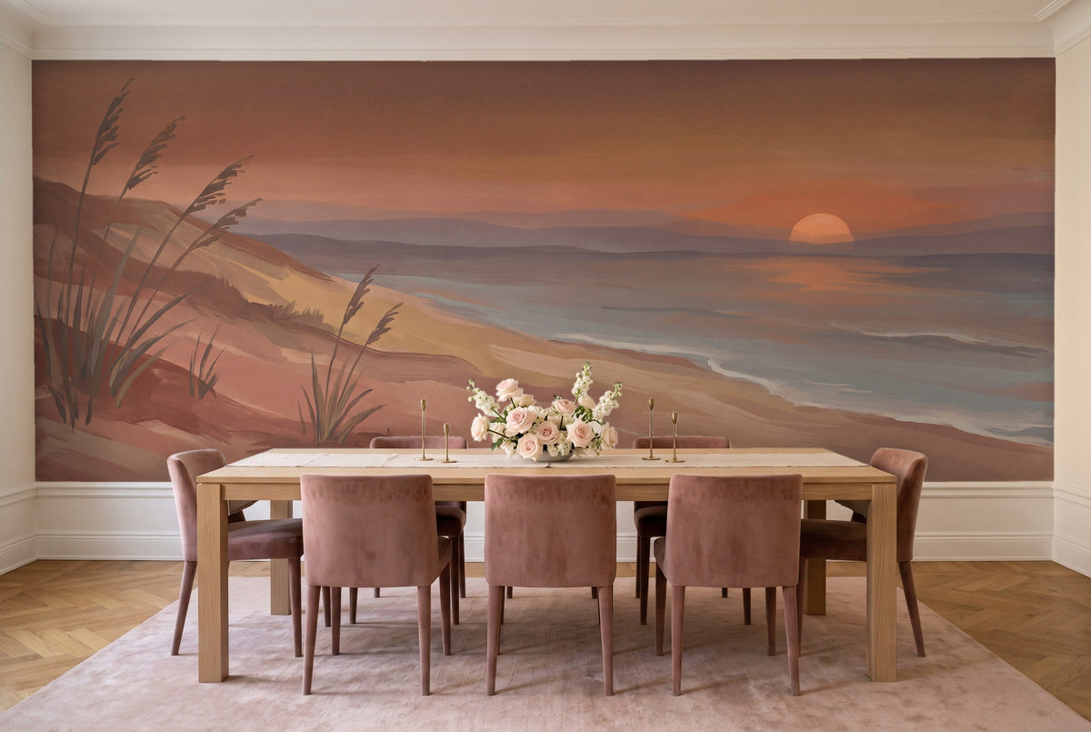 Seafire, Terracotta in a dining room