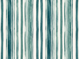 Teal Stripe Mural sample