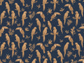 Blue And Gold Parrot Animal Mural