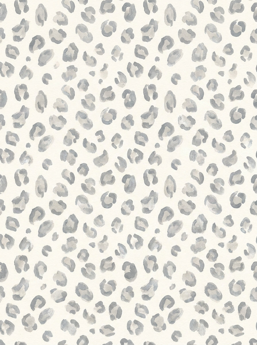 Grey Cheetah Animal Mural design