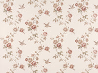 Blush Rose Floral Mural design