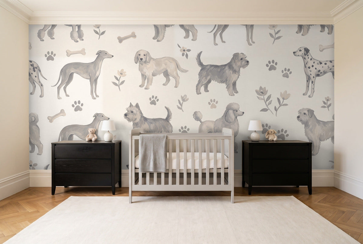 Basset, Stone in a nursery