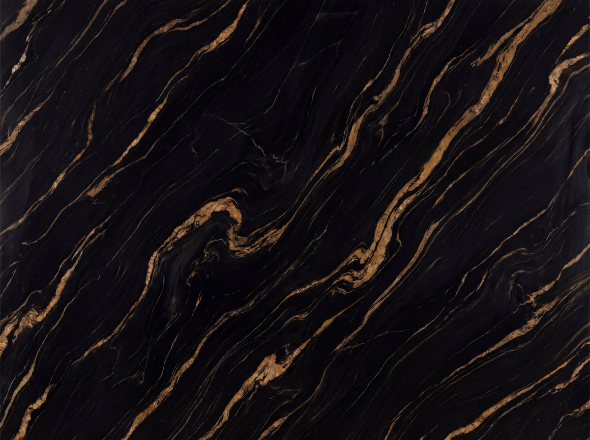 Black And Gold Marble Mural design