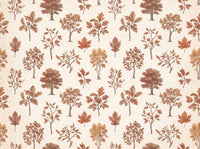 Terracotta Tree Botanical Mural design