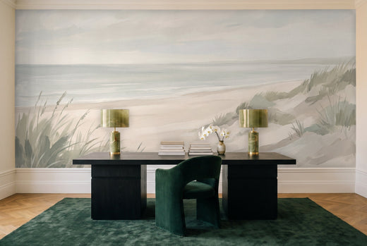 Sage Beach Landscape Mural