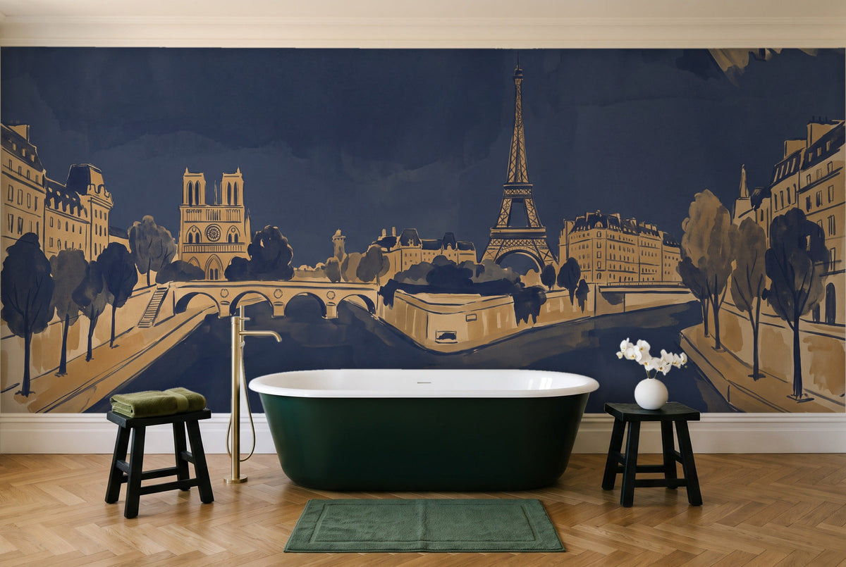 Paname, Lapis in a bathroom