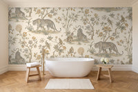 Pagoda, Sage in a bathroom
