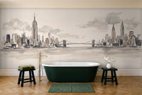 Manhattan, Ink in a bathroom