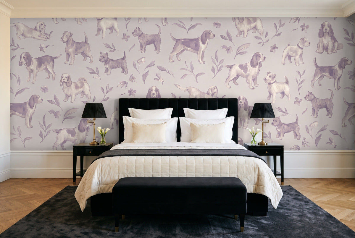 Houndsworth, Heather in a bedroom