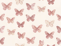 Pink Butterfly Mural design