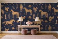 Charger, Lapis in an entryway