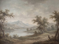 Sage Lake Landscape Mural design