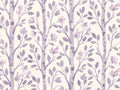 Lilac Birch Botanical Mural