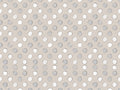 White Polka Dot Mural