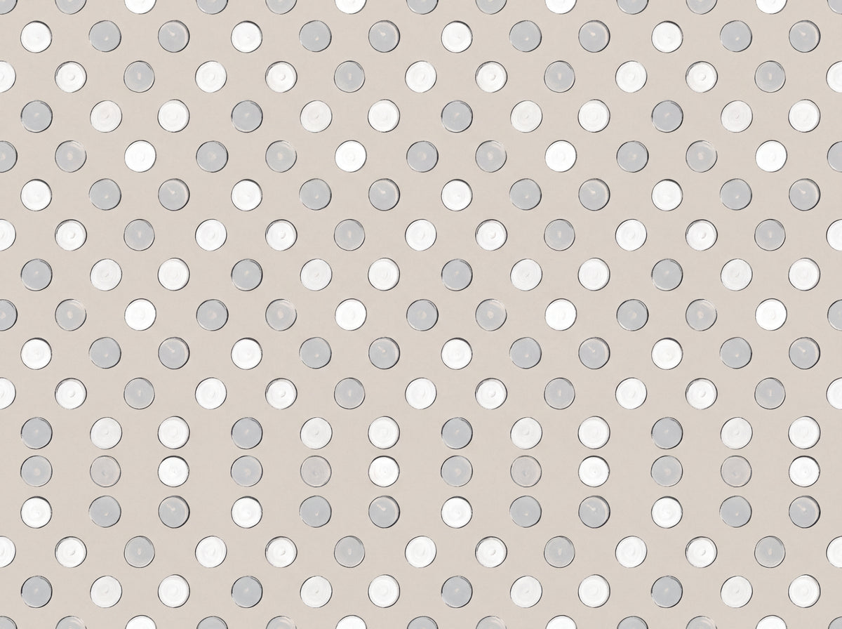White Polka Dot Mural design