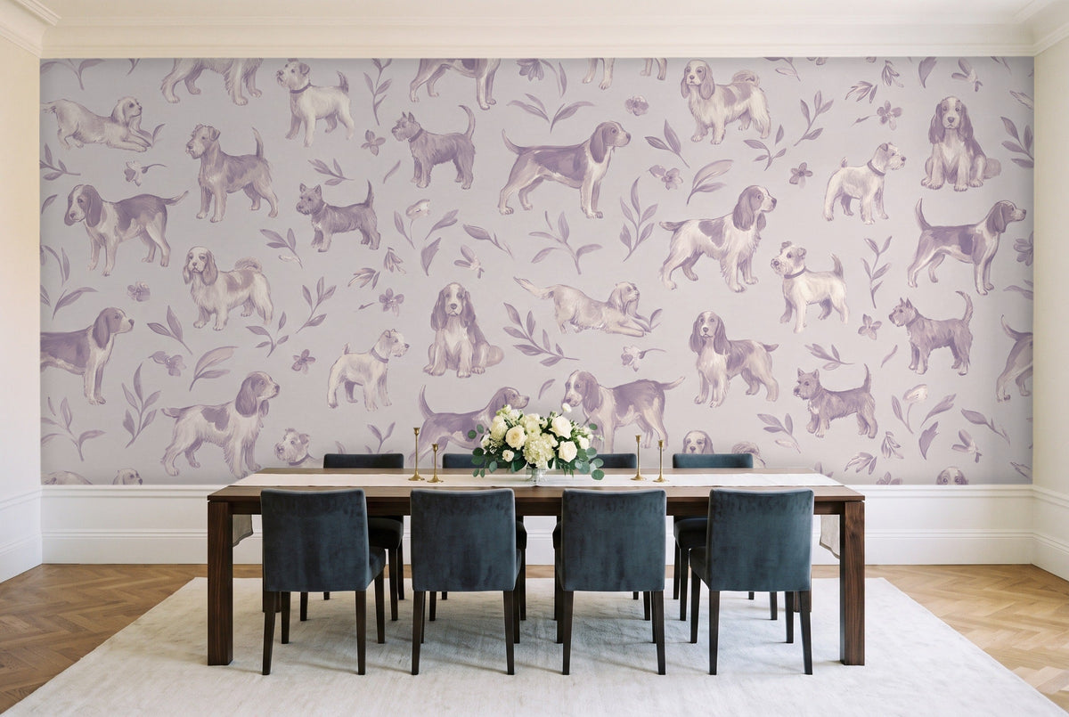 Houndsworth, Heather in a dining room