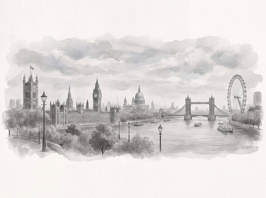 Southwark, Stone, preview of the area printed on your wall