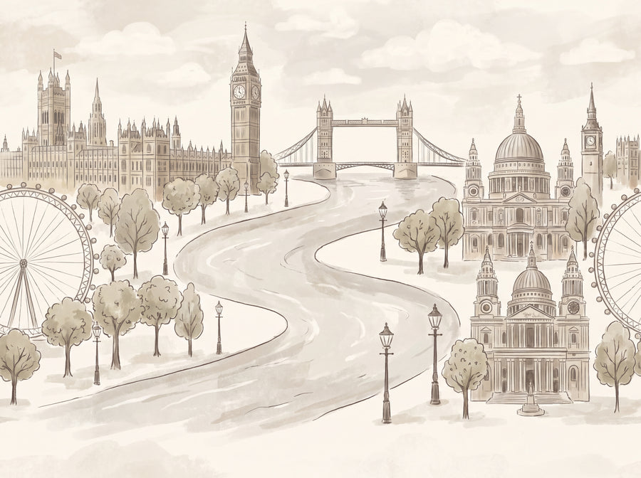 Piccadilly, Oat, preview of the area printed on your wall