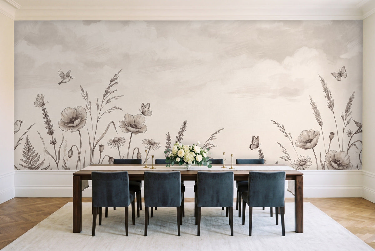Bressingham, Oat in a dining room