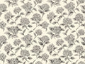 Black And White Hydrangea Floral Mural