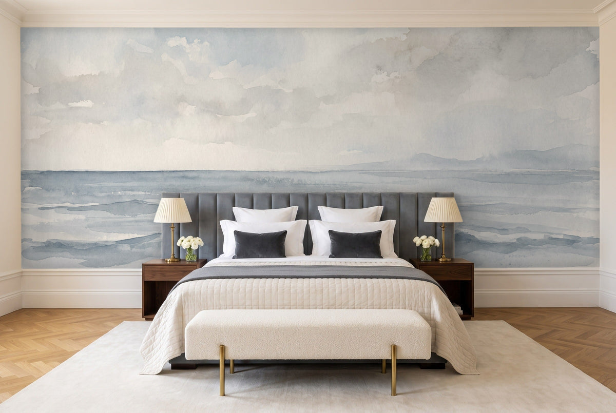 Seascape, Slate in a bedroom