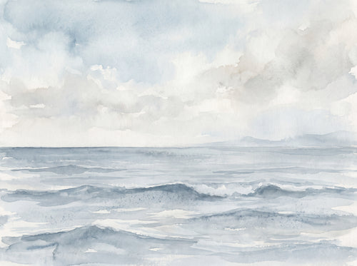 Seascape, Slate sample on the real paper