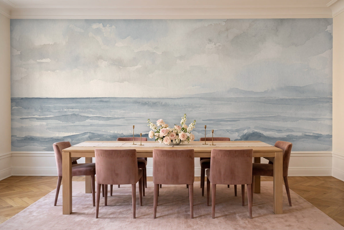 Seascape, Slate in a dining room