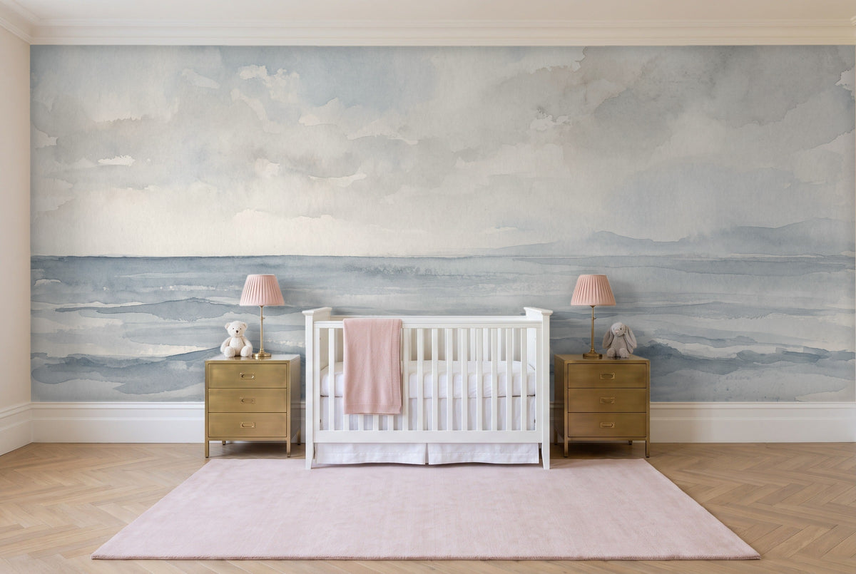 Seascape, Slate in a nursery