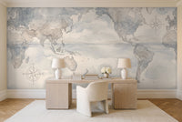 Cartographer, Slate in a home office