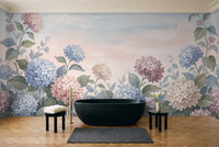 Hyacinth, Posy in a bathroom