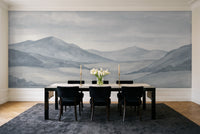 Whitmoor, Cornflower in a dining room