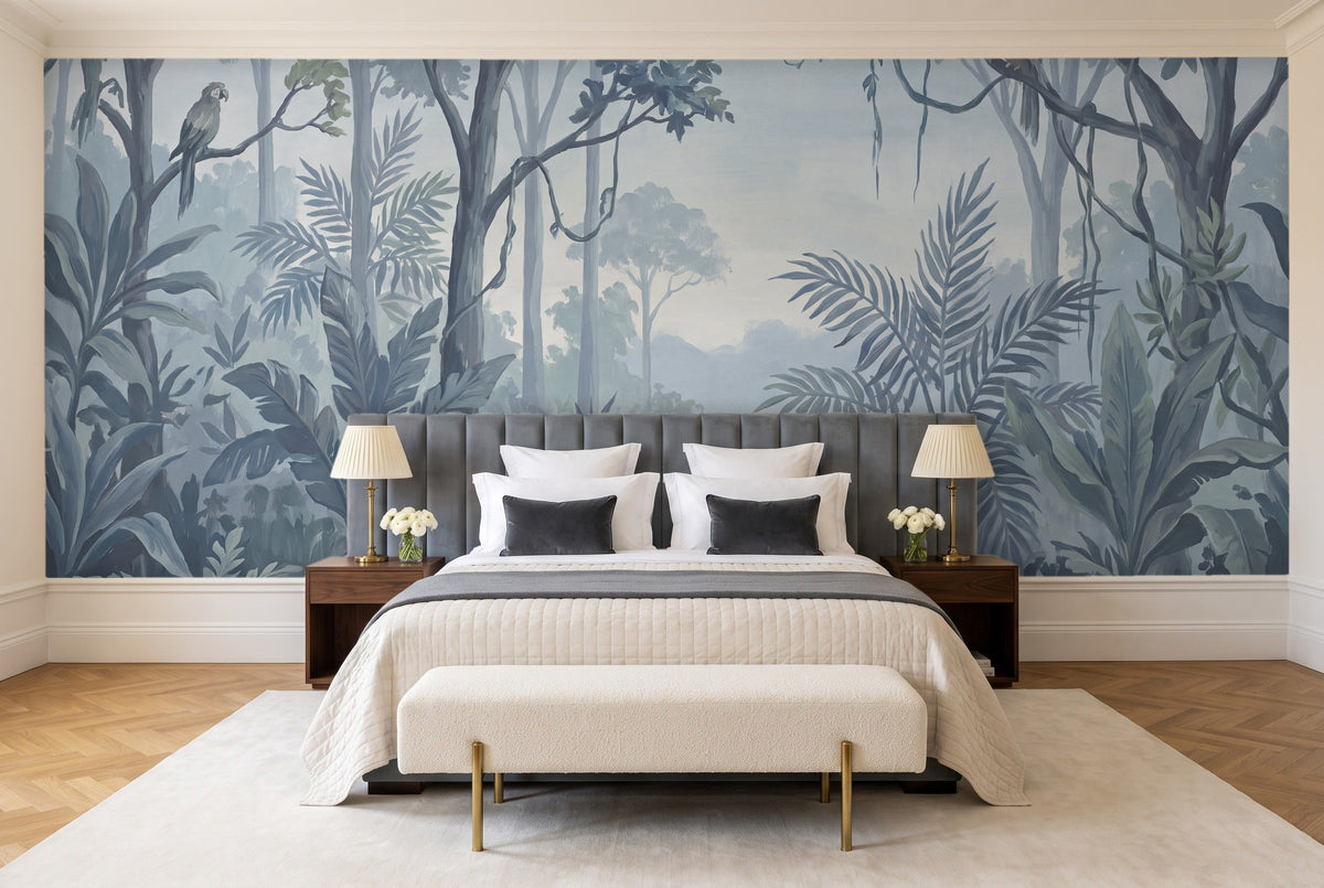 Banyan, Cornflower in a bedroom