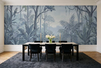 Banyan, Cornflower in a dining room