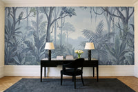 Banyan, Cornflower in a home office