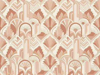 Blush Art Deco Mural sample