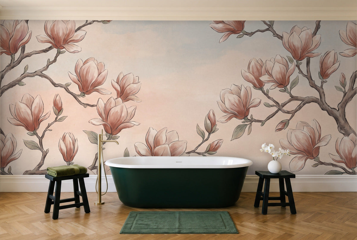 Merrifield, Blush in a bathroom