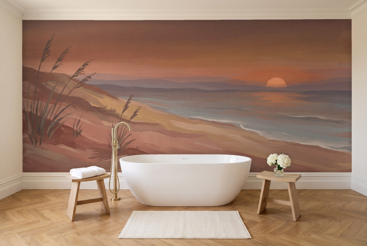 Seafire, Terracotta in a bathroom