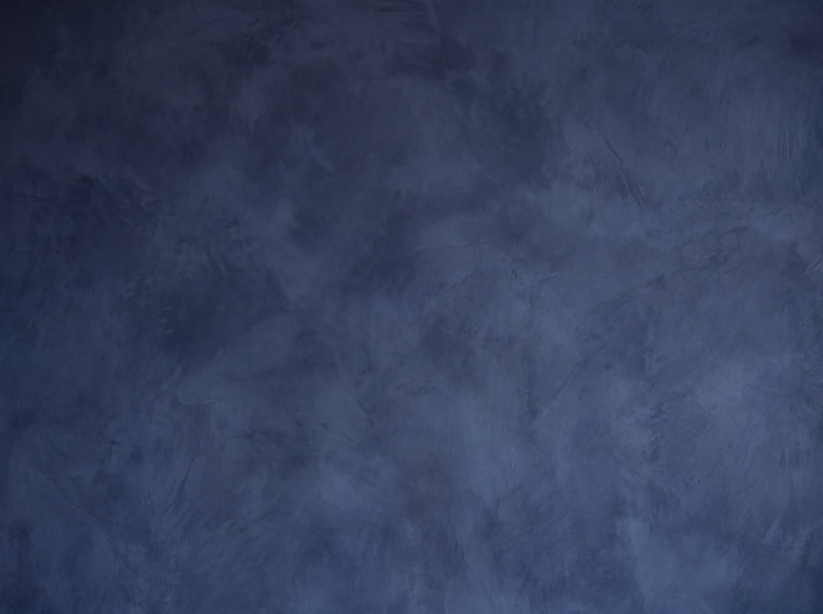 Navy Plaster Texture Mural design