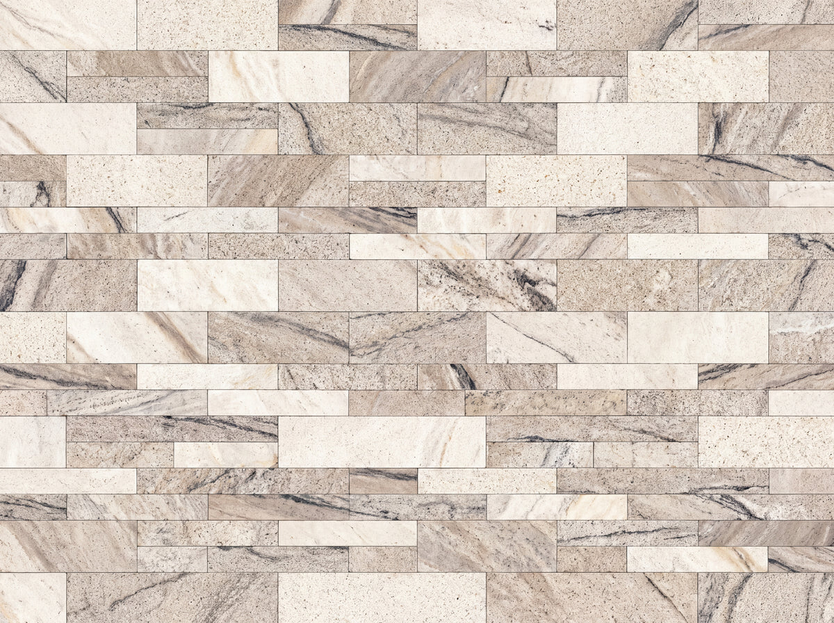 Cream Stone Mural design