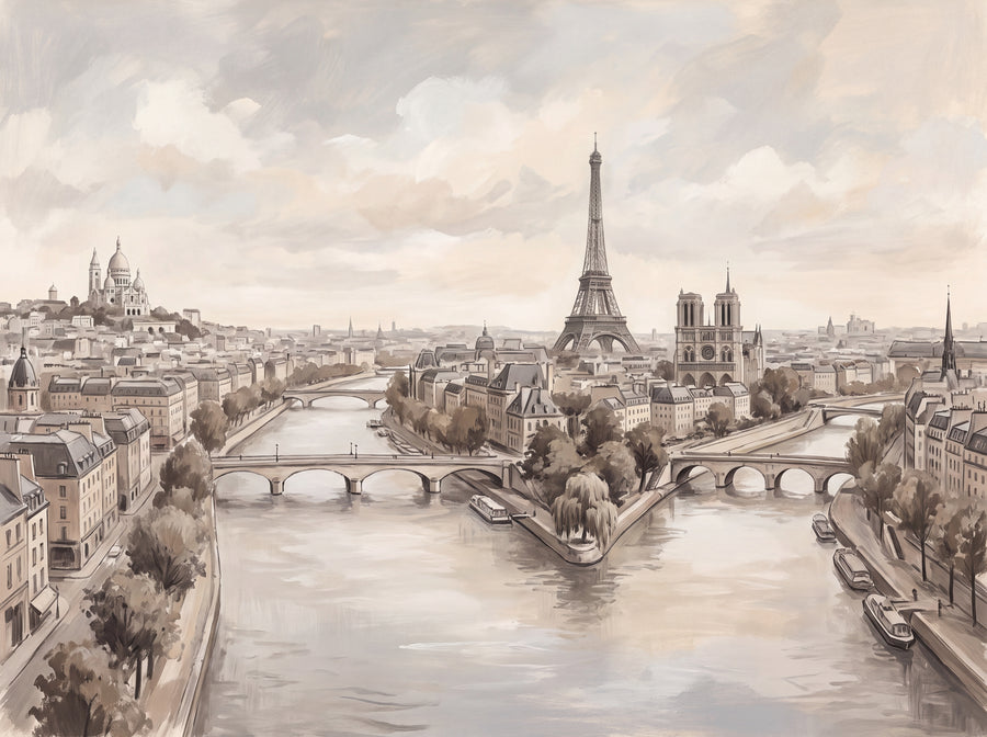 Belleville, Ink, preview of the area printed on your wall
