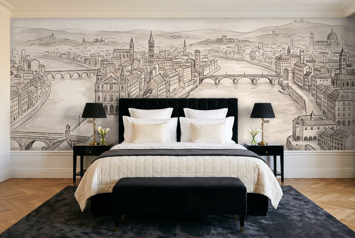 Fleet Street, Linen in a bedroom