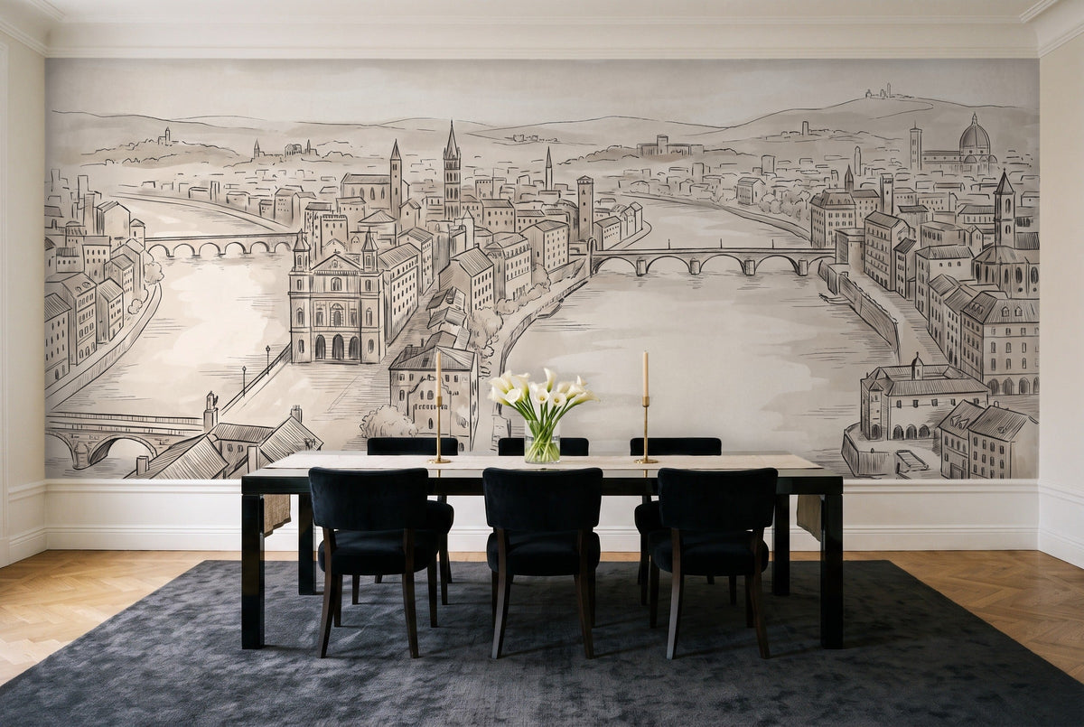 Fleet Street, Linen in a dining room